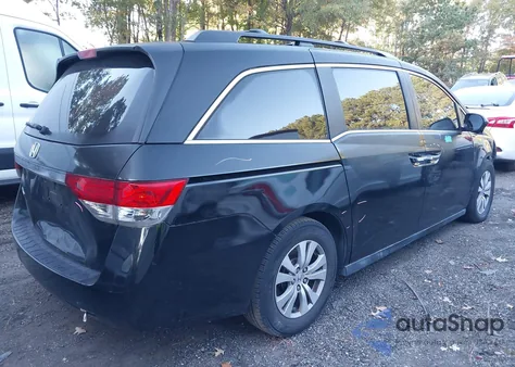 2014 Honda Odyssey Ex-L из США, поврежденный, VIN 5FNRL5H65EB046193